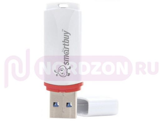 накопитель USB, 32GB Smartbuy Crown White Compact