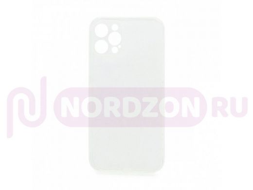 Чехол iPhone 12 Pro, силикон, прозрачный, OU Unique Skid