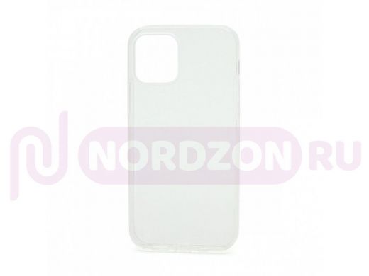 Чехол iPhone 12/12 Pro, силикон, прозрачный, OU Unique Skid