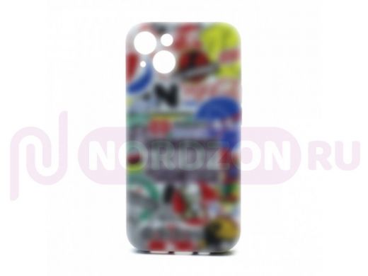 Чехол iPhone 13, силикон, Luxo Neon Soft Touch, A004