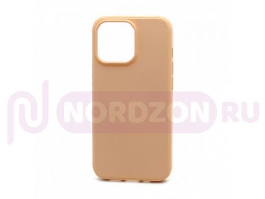 Чехол iPhone 13 Pro, силикон, New Era, розовый светлый