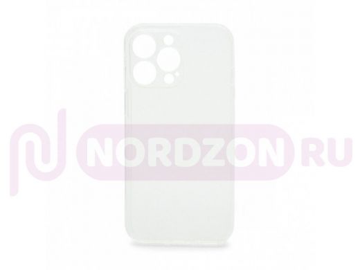 Чехол iPhone 13 Pro, силикон, прозрачный