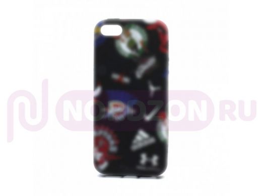 Чехол iPhone 5/5s, силикон, Luxo Neon Soft Touch, A002