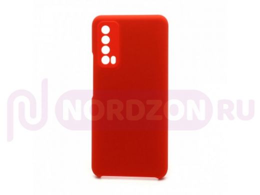 Чехол Huawei P Smart (2021) /Y7a, силикон, Cover Color, красный, 001
