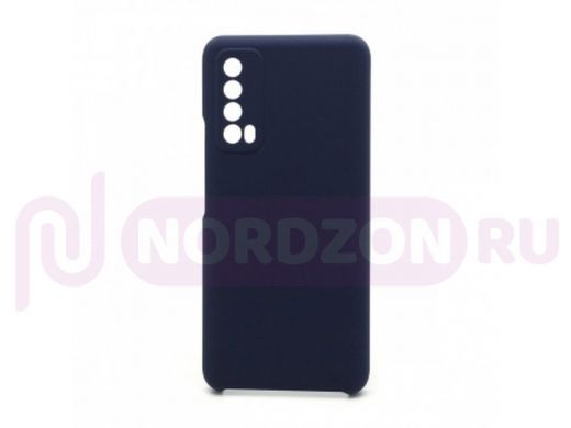Чехол Huawei P Smart (2021) /Y7a, силикон, Cover Color, синий тёмный, 008