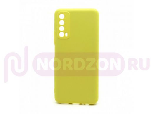 Чехол Huawei P Smart (2021) /Y7a, силикон, New Era, жёлтый