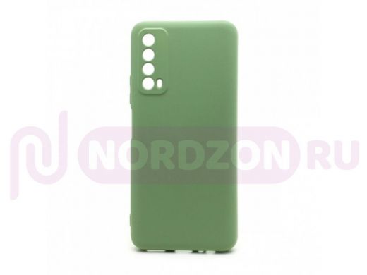 Чехол Huawei P Smart (2021) /Y7a, силикон, New Era, зелёный