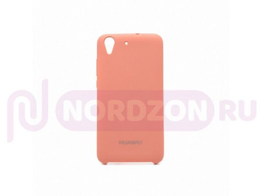 Чехол Huawei Y6 II, силикон, Cover Color, розовый