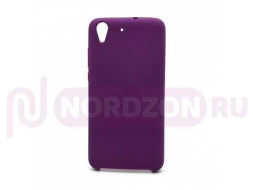 Чехол Huawei Y6 II, силикон, Cover Color, фиолетовый