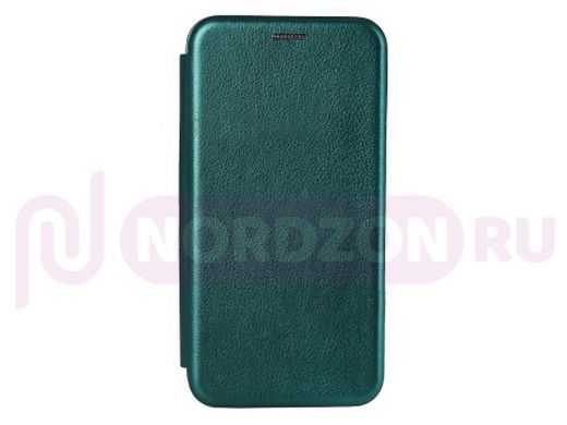 Чехол Huawei P40, книжка боковая, зелёный, BF