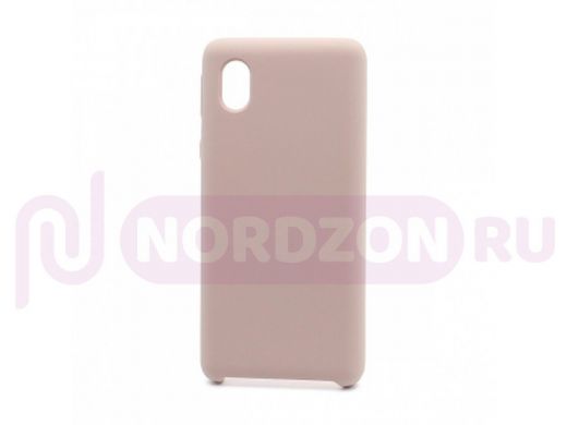 Чехол Samsung A01 Core /M01 Core, силикон, Cover Color, бежевый, 018