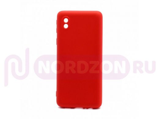 Чехол Samsung A01 Core /M01 Core, силикон, New Era, красный