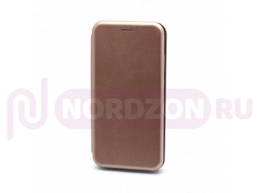 Чехол Samsung A01/A015, книжка боковая, розовый, BF