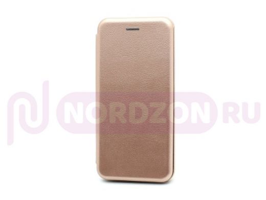 Чехол Samsung A02s /M02s, книжка боковая, розовая, BF