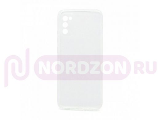 Чехол Samsung A02s /M02s, силикон, прозрачный