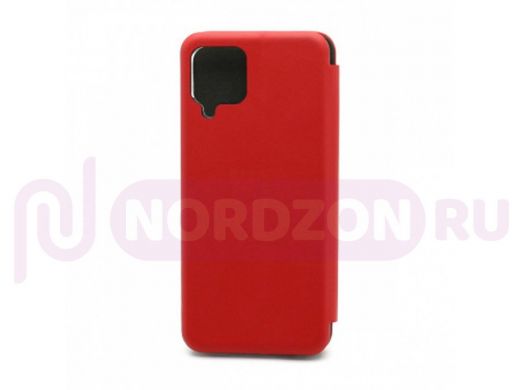 Чехол Samsung A22 /M22 /M32, книжка боковая, красный, BF