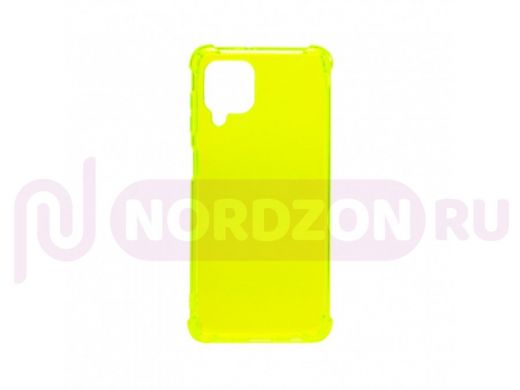 Чехол Samsung A22 /M22 /M32, силикон, противоударный, зелёный лимон