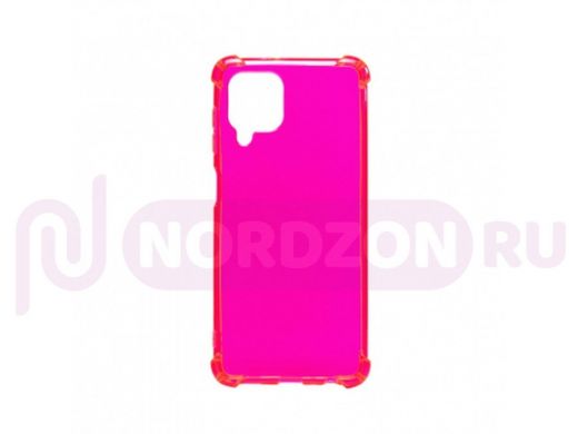 Чехол Samsung A22 /M22 /M32, силикон, противоударный, розовый яркий