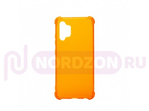 Чехол Samsung A32/A325, силикон, противоударный, оранжевый
