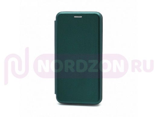 Чехол Samsung A51/A515, книжка боковая, зелёный, BF
