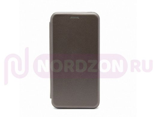 Чехол Samsung A51/A515, книжка боковая, серебро, BF