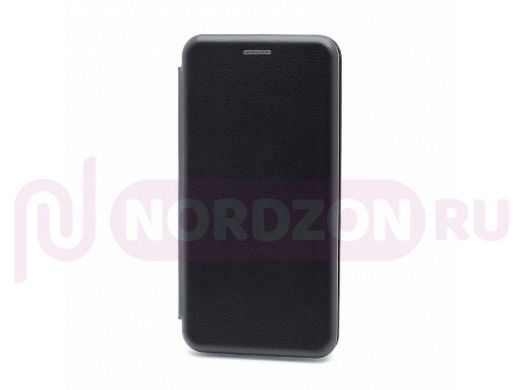 Чехол Samsung A51/A515, книжка боковая, чёрный, BF