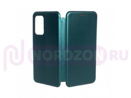 Чехол Samsung A52/A525, книжка боковая, зелёный, Fashion