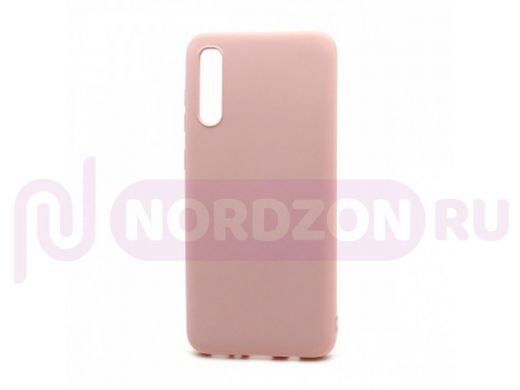Чехол Samsung A70/A705 (2019), силикон, New Era, розовый