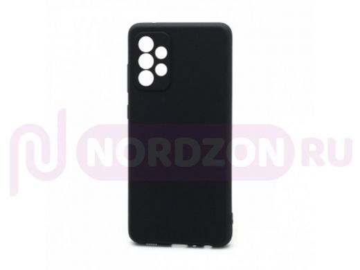 Чехол Samsung A72/A725, силикон, New Era, чёрный