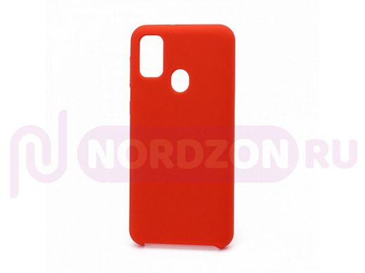 Чехол Samsung M21 /M30s, силикон, Cover Color, красный, 001