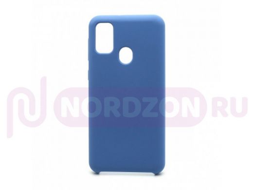 Чехол Samsung M21 /M30s, силикон, Cover Color, синий, 010