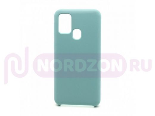 Чехол Samsung M31 (2020), силикон, Cover Color, бирюзовый, 002