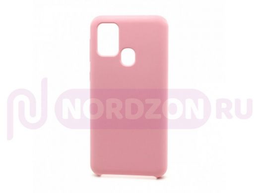 Чехол Samsung M31 (2020), силикон, Cover Color, розовый, 017
