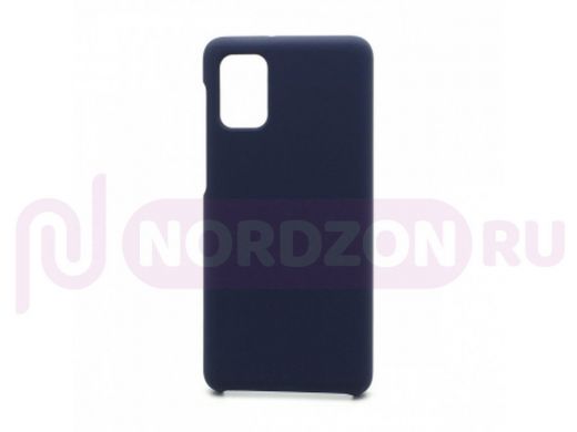 Чехол Samsung M31s (2020), силикон, Cover Color, синий тёмный, 008