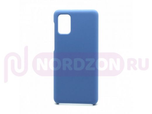 Чехол Samsung M31s (2020), силикон, Cover Color, синий, 010