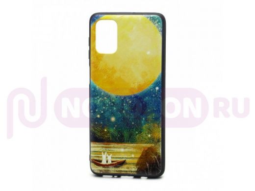 Чехол Samsung M51 (2020), пластик, 3D принт, Edivia, 078