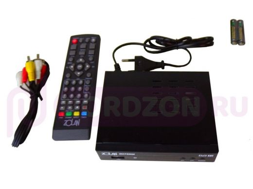 . Zolan ZN705M с дисплеем, металлический корпус, приставка цифрового ТВ