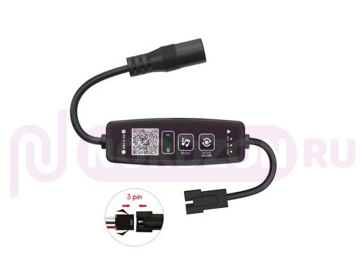 Огонек OG-LDL44 LED контроллер DC 5-24В (Bluetooth, RGB)