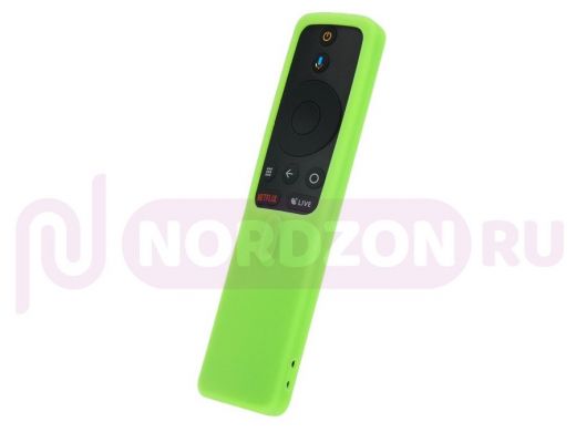 Универсальный силиконовый чехол H03  Green зелёного цвета для пультов телевизора Xiaomi Силиконовый