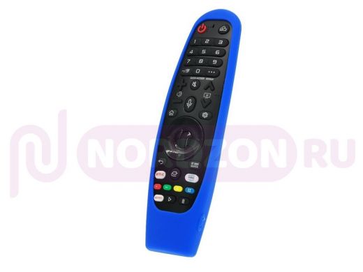 Универсальный силиконовый чехол H05 Blue синего цвета для пультов телевизора LG Силиконовый защитный