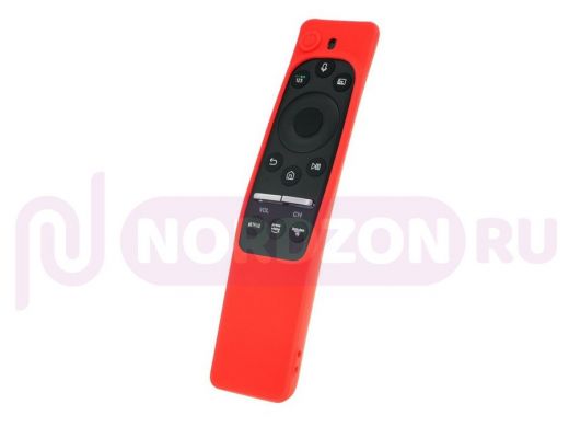 Универсальный силиконовый чехол H06 красного цвета для пультов телевизора SAMSUNG Силиконовый защитн