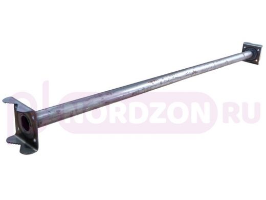 Кронштейн для параллельных труб диаметром от 15 до 51мм длина 100см "HIWOLL-217081" стальной, серый