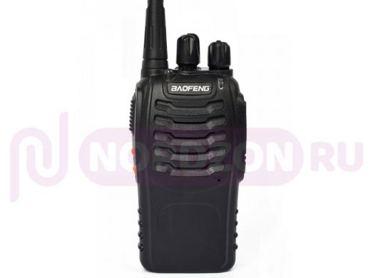 Рация Baofeng BF-888S (UHF) 400 - 470 MHz  дальность до 5 км, 16 каналов, 3.7V / 1500mAh,  5W,  150г