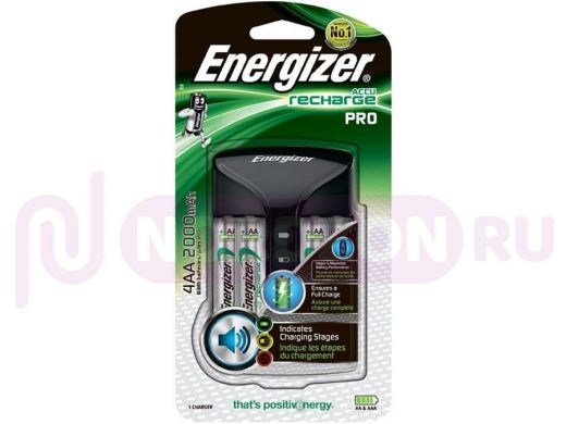 Зарядное устройство для аккумулятора ENERGIZER Pro Charger (639837) + 4*АА 2000mAh