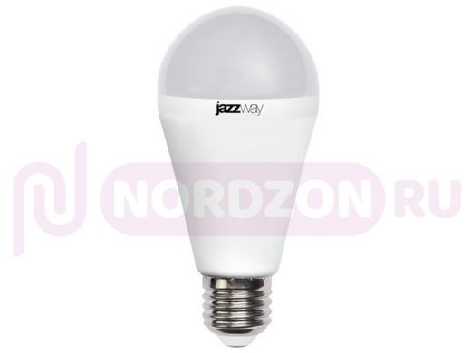 Светодиодная лампа JazzWay PLED-SUPER POWER  А65 18W=150W  3000K E27 1820Lm  E27 230/50