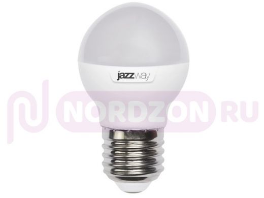 Светодиодная лампа JazzWay PLED-SUPER POWER  G45  7W=60W  3000K  530Lm  E27   230/50