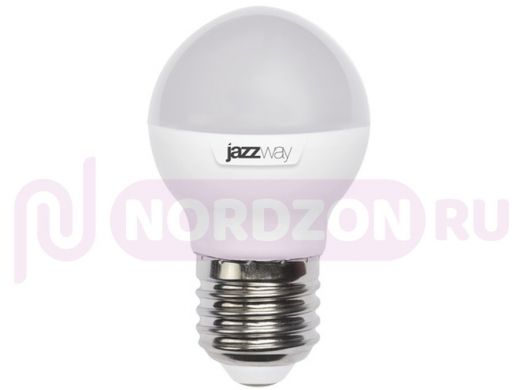 Светодиодная лампа JazzWay PLED-SUPER POWER  G45  7W=60W  5000K  560Lm  E27   230/50