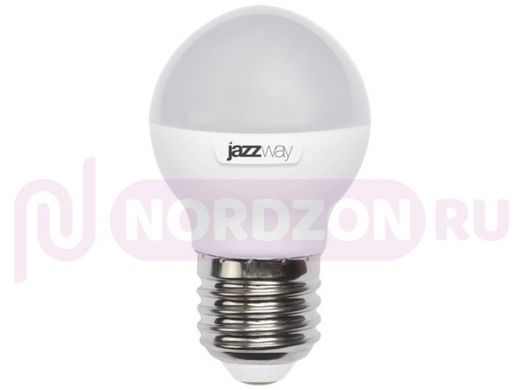Светодиодная лампа JazzWay PLED-SUPER POWER  G45  9W=75W  3000K  820Lm  E27   230/50
