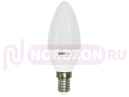 Светодиодная лампа JazzWay PLED-SUPER POWER C37  9W=75W  5000K  820Lm  E14   230/50