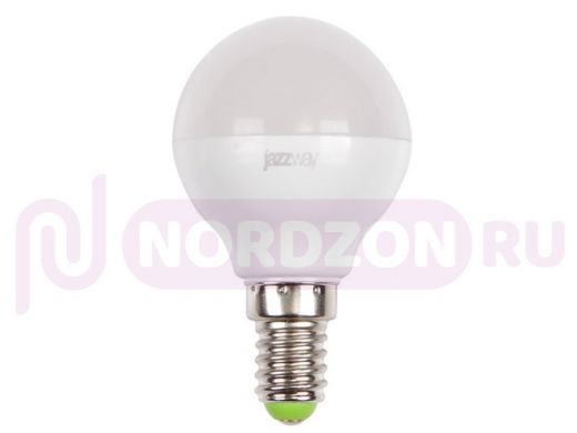 Светодиодная лампа JazzWay PLED-SUPER POWER  G45  9W=75W  3000K  820Lm  E14   230/50
